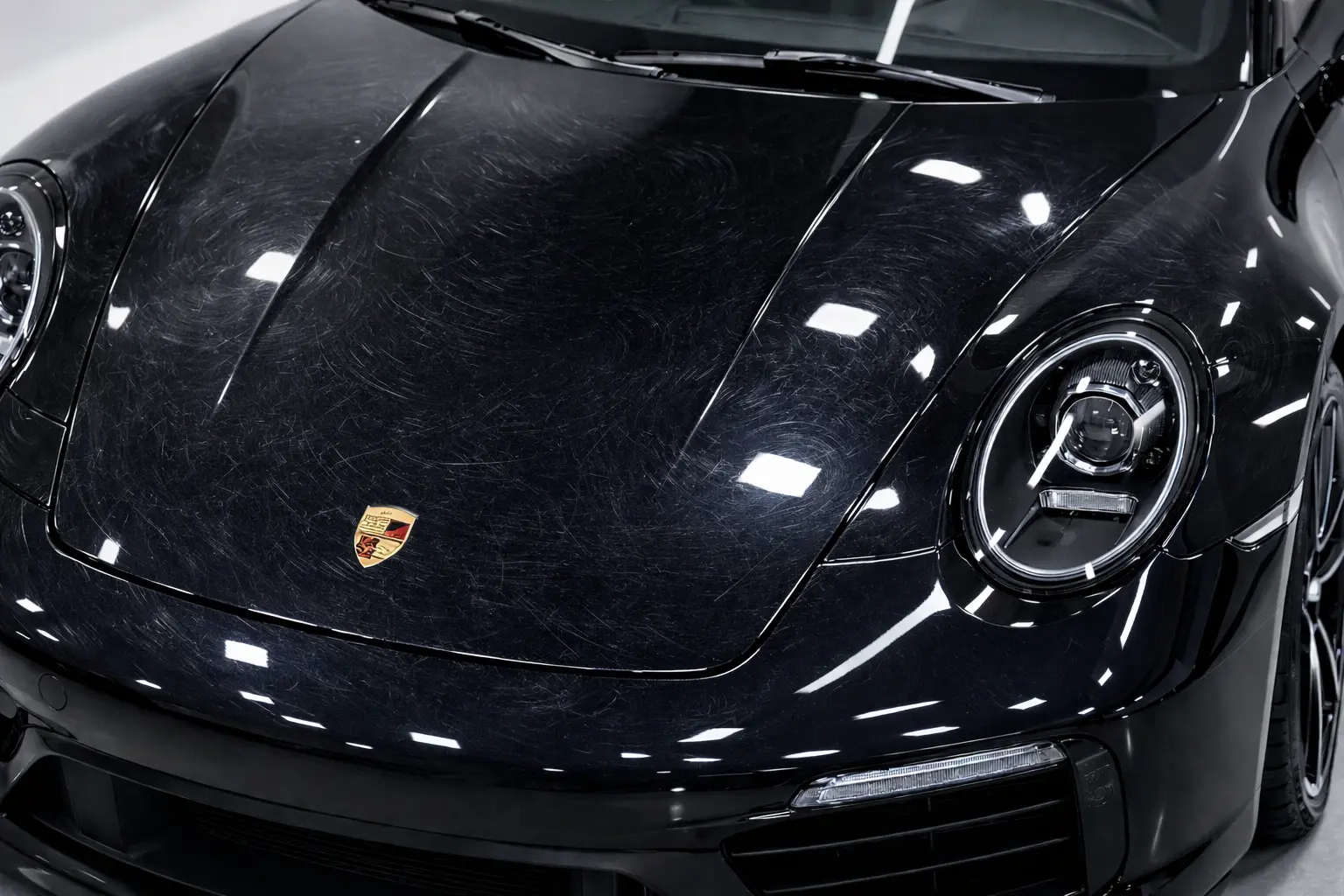 Hood clean and glossy (protected)